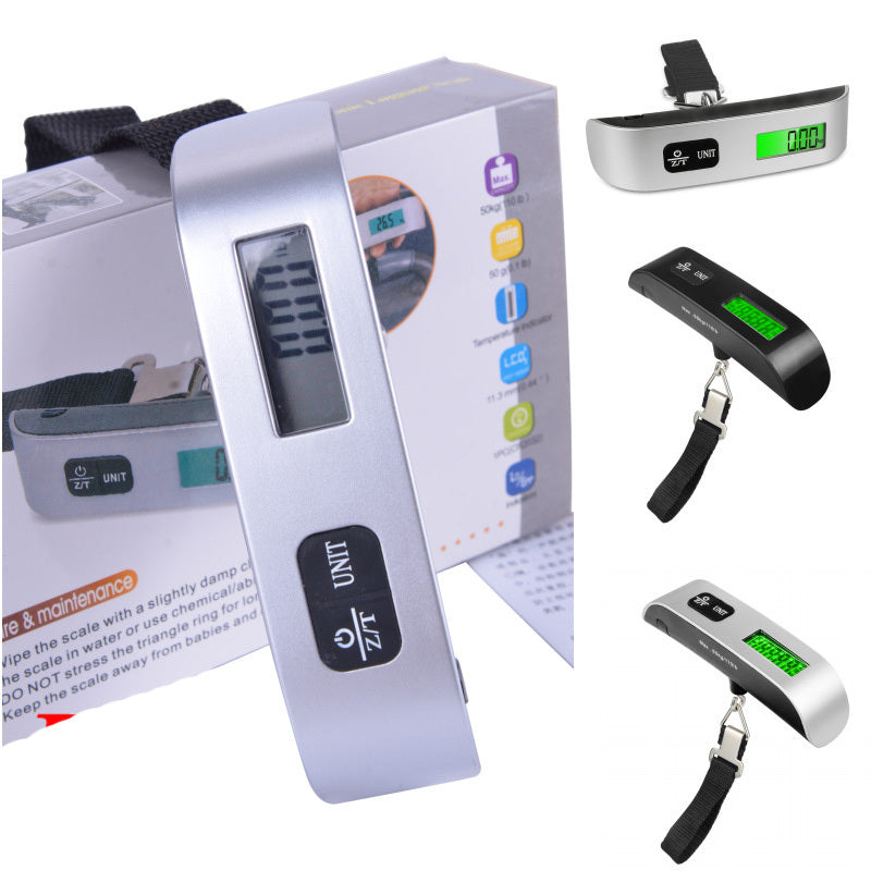 Luxiwav 50kg Portable Digital Luggage Scale with LCD Display