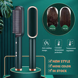 Luxiwav Electric Hot Comb 2-in-1 Straightener & Curler
