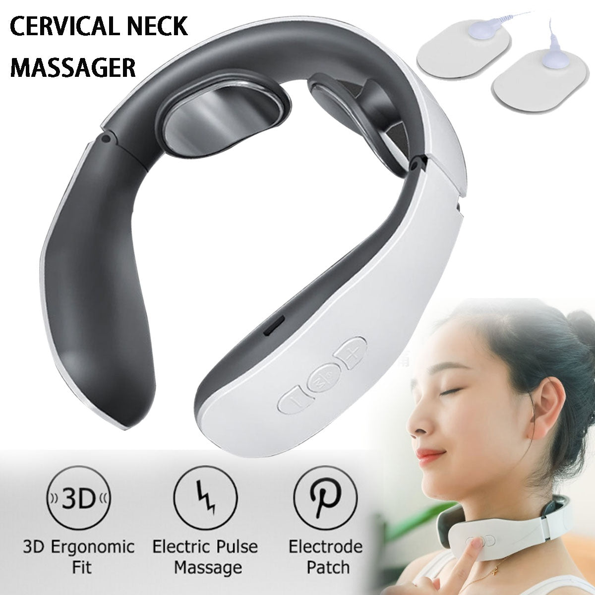 Luxiwav Neck & Shoulder Massager – Multifunctional Cervical Relief
