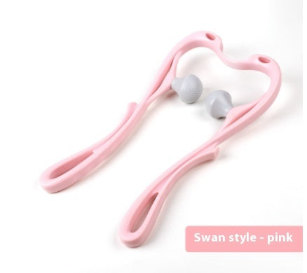 Luxiwav Neck & Shoulder Roller – 6-Wheel Manual Massager