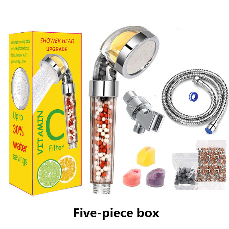 Luxiwav Vitamin C Aroma Shower Head – High Pressure & Water Saving