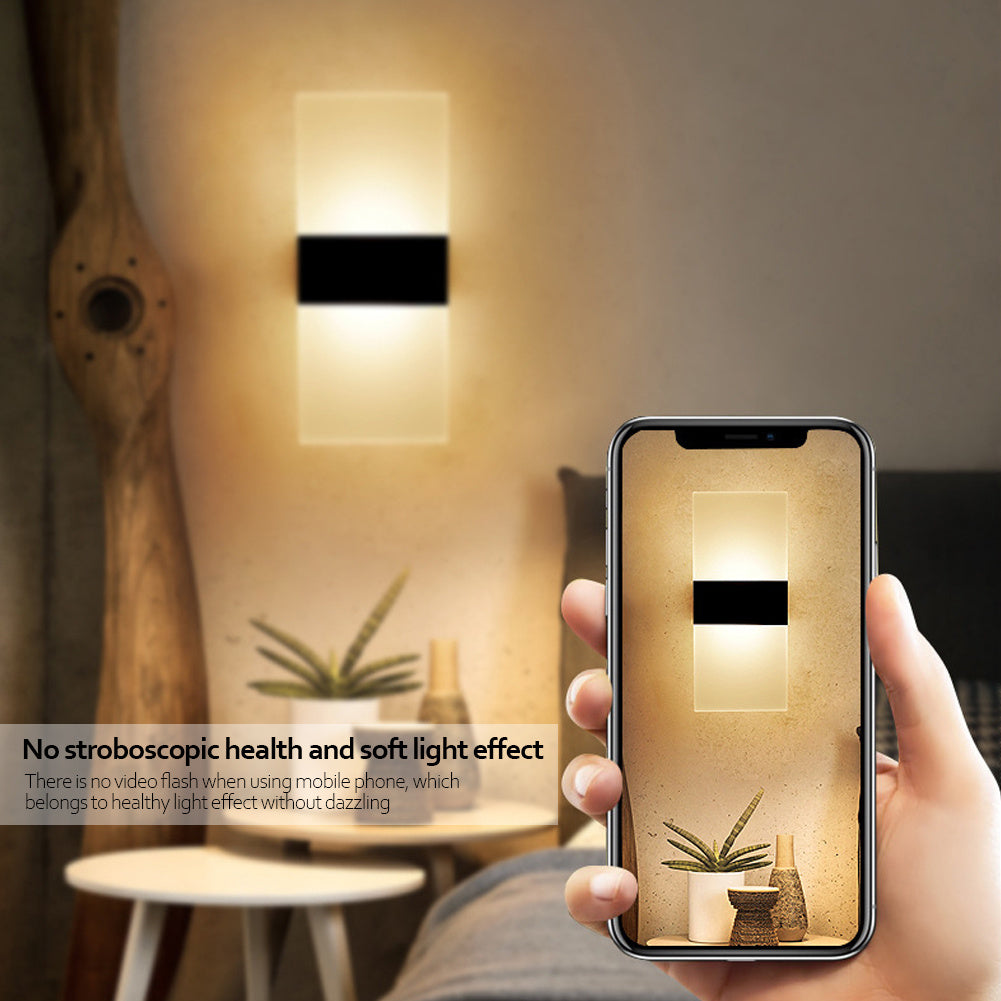 Luxiwav Indoor Sensing USB Charging Wall Lamp
