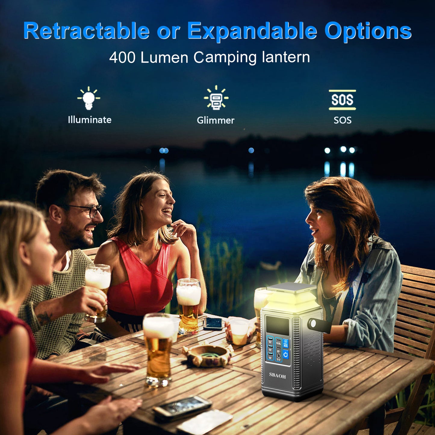 Luxiwav Mobile Energy Storage – 296Wh Outdoor Battery Pack