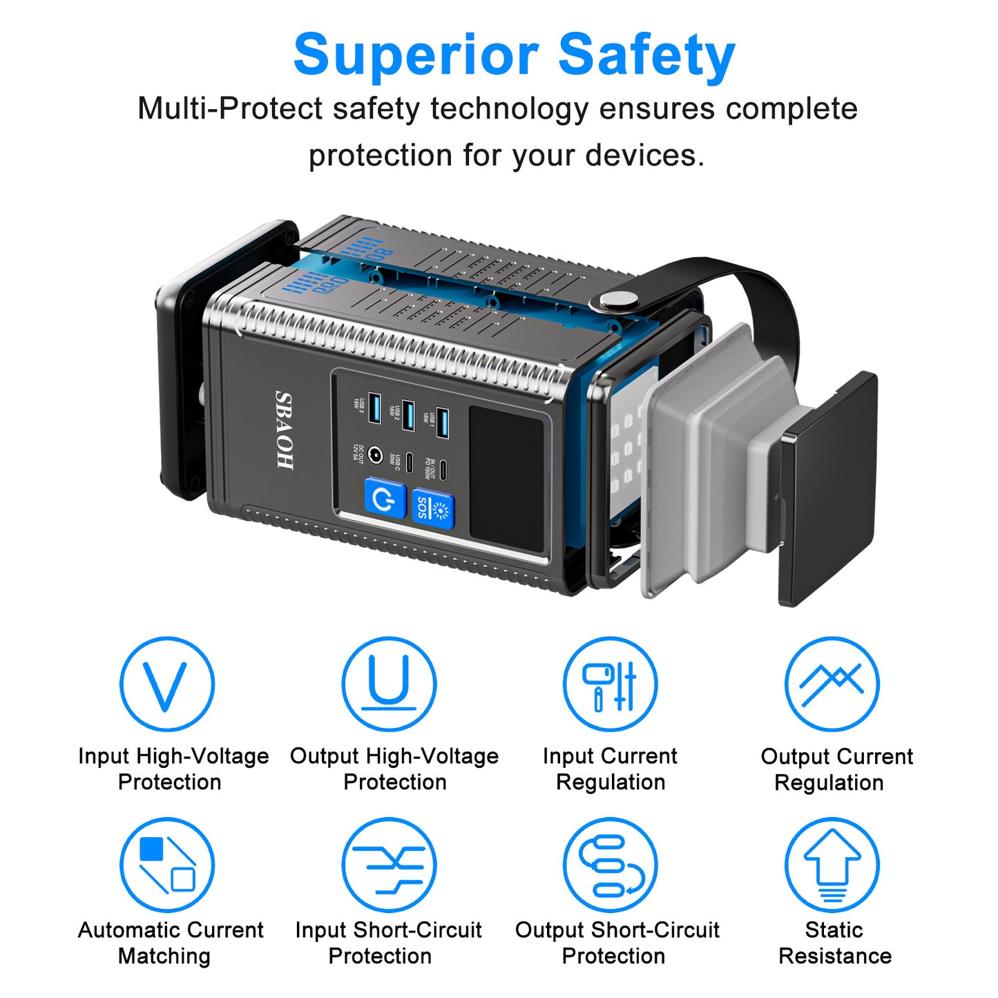 Luxiwav Mobile Energy Storage – 296Wh Outdoor Battery Pack